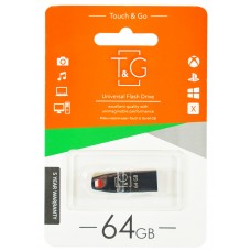 USB Flash Drive 64Gb T&G 115 Stylish series Хром (TG115-64G)