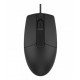 Миша A4Tech OP-330, Black, USB, оптична, 1000 dpi, 3 кнопки, 1.5 м