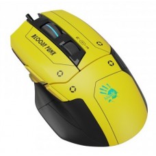 Мышь Bloody W70 Max, Punk Yellow, USB, оптическая (сенсор MAX BC3332-A)
