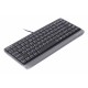 Клавиатура A4tech FKS11 Grey, Fstyler Compact Size keyboard, USB