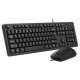 Комплект A4Tech KK-3330S Black, дротовий, клавіатура+миша, USB (KK-3+OP-330S)