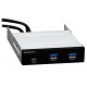 Концентратор USB Chieftec MUB-3003C внутренний 3,5