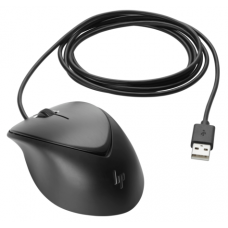 Мышь HP Premium, Black, USB, оптическая, 1600 dpi, 2 кнопки, 1.8 м (1JR32AA)