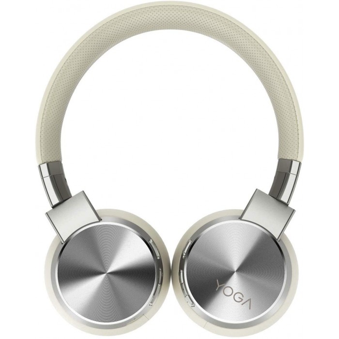 Навушники бездротові Lenovo Yoga ANC, Beige, USB Type-C, мікрофон (GXD0U47643)