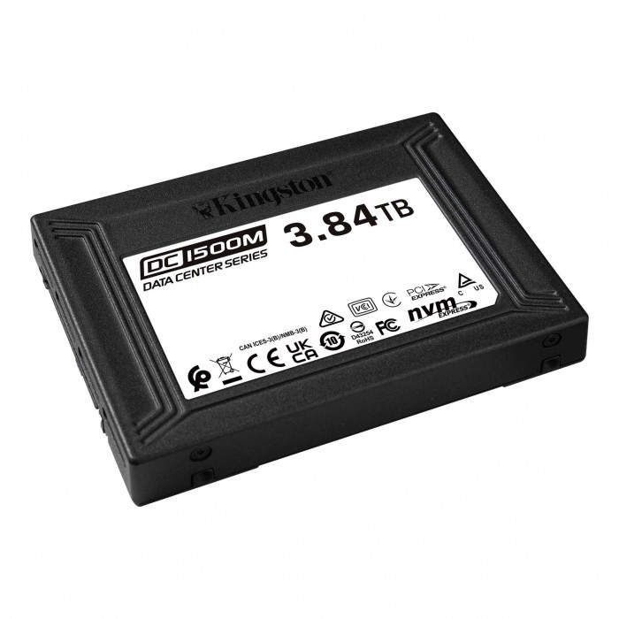 Твердотільний накопичувач U.2 3.84Tb, Kingston DC1500M, PCI-E 4x (SEDC1500M/3840G)