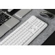 Клавіатура бездротова 2E KS220, White, USB, до 10 м, 12 мультимедіа клавіш, 1xAAA (2E-KS220WW)