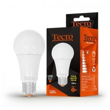 Лампа світлодіодна E27, 11 Вт, 3000K, A60, Tecro, 1050 Лм, 220V (T-A60-11W-3K-E27)