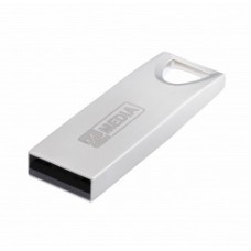 USB Flash Drive 16Gb MyMedia MyAlu, Silver, металлический корпус (69272)