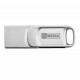 USB / Type-C Flash Drive 64Gb MyMedia MyDual, Silver, металевий корпус (69267)