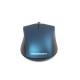 Мышь Modecom MC-M10S Ultra Silent, Blue/Black, USB, оптическая (M-MC-M10S-400)