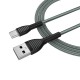 Кабель USB - USB Type-C 1 м ColorWay Grey, 3A (CW-CBUC041-GR)