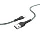 Кабель USB - USB Type-C 1 м ColorWay Grey, 3A (CW-CBUC041-GR)