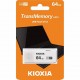 USB 3.2 Flash Drive 64Gb Kioxia U301, White (LU301W064GG4)