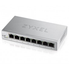 Коммутатор ZyXEL GS1200-8, Grey, 8 портов, неуправляемый (GS1200-8-EU0101F)