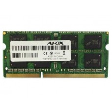 Память SO-DIMM, DDR3, 8Gb, 1600 MHz, AFOX, 1.5V (AFSD38BK1P)