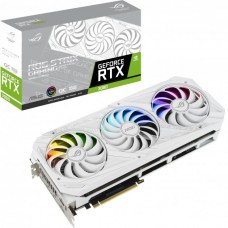 Видеокарта GeForce RTX 3080, Asus, TUF GAMING V2 WHITE ED. (LHR) (ROG-STRIX-RTX3080-O10G-WHITE-V2)
