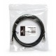 Телефонный кабель Cablexpert, Black, 6P4C, 2 м (TC6P4CR-2M)