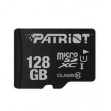 Карта памяти microSDXC, 128Gb, Class10, Patriot, без адаптера (PSF128GMDC10)