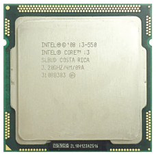Б/У Процессор LGA1156, Intel Core i3-550, Tray, 2x3.2 GHz (CM80616003174AJ)