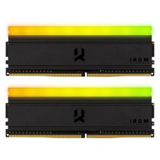Пам'ять 8Gb x 2 (16Gb Kit) DDR4, 3600 MHz, Goodram IRDM RGB, Black (IRG-36D4L18S/16GDC)