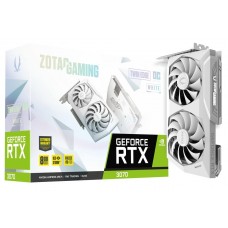 Відеокарта GeForce RTX 3070, Zotac, Twin Edge OC White Edition (LHR), 8Gb GDDR6 (ZT-A30700J-10PLHR)
