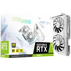 Відеокарта GeForce RTX 3060 Ti, Zotac, AMP White Edition (LHR), 8Gb GDDR6 (ZT-A30610F-10PLHR)