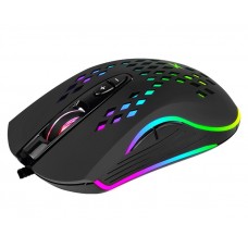 Миша XTRIKE ME GM-222, Black, USB, оптична, RGB підсвічування (6932391924433)