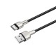 Кабель USB - USB Type-C 1 м ColorWay Black (CW-CBUC046-BK)