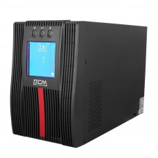 ИБП PowerCom Macan MAC-1000 Black, 1000VA, 1000W, чистая синусоида, 2 розетки, внешняя батарея