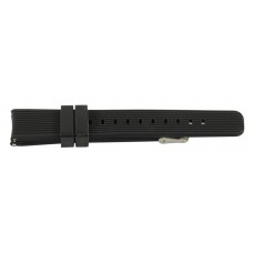 Ремінець для смарт годинника Amazfit, Samsung, Huawei, 20 mm, Watchband Lines, Black