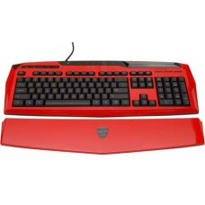 Клавіатура Gigabyte Aivia K8100 V2, Red, USB, мембанна, синє LED підсвічування (K8100V2-RU-RED)