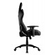 Ігрове крісло 2E GAMING BUSHIDO, Black, ПУ шкіра/тканина (2E-GC-BUS-BK)