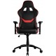 Игровое кресло 2E GAMING HIBAGON, Black/Red, ПУ кожа (2E-GC-HIB-BKRD)