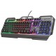 Клавиатура Trust GXT 856 Torac Illuminated Gaming, Black, USB, мембранная (23577)