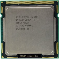 Б/В Процесор LGA 1156 Intel Core i5-660, Tray, 3.33 GHz (BX80616I5660SLBLV)
