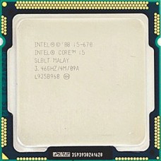 Б/В Процесор Intel Core i5 (LGA1156)  i5-670, Tray, 3.46 GHz, (BX80616I5670)