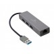 Сетевой адаптер USB Cablexpert A-AMU3-LAN-01