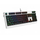 Клавиатура A4Tech Bloody B810RC White, механическая игровая, USB, LK Blue Sw, RGB-подсветка