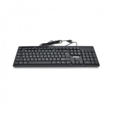 Клавіатура Jedel K52, USB, довжина кабелю 170см, (Eng/Укр/Рус), (483х188х35 мм) Black, 104к