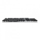 Клавіатура Jedel K500, USB, довжина кабелю 170см, (Eng/Рус), (483х188х35 мм) Black, 104к