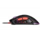 Миша 2E HyperDrive Lite, Black, USB, оптична, 200 - 12000 dpi, RGB підсвічування (2E-MGHSL-BK)