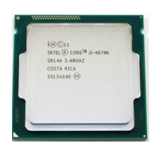 Б/В Процесор Intel Core i5 (LGA1150) i5-4670K, Tray, 4x3.4 GHz