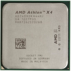 Б/В Процесор AMD (FM2) Athlon X4 740, Tray, 4x3.2 GHz (AD740XOKA44HJ)