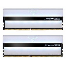 Пам'ять 8Gb x 2 (16Gb Kit) DDR4, 3200 MHz, Team T-Force Xtreem ARGB, White (TF13D416G3200HC16CDC01)