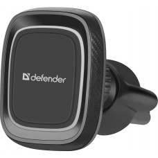 Автотримач для телефону Defender CH-129, Black, в решітку вентиляції, фіксація на магніті (29129)