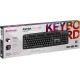 Клавиатура Defender Astra HB-588, Black, USB, мембранная, влагоустойчивая, 1.8 м (45588)