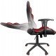 Ігрове крісло Defender Devastator CT-365, Black/Red, экокожа (64365)