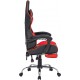 Игровое кресло Defender Pilot, Black/Red, экокожа (64354)