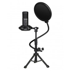 Микрофон Lorgar Voicer 721 Pro, Black (LRG-CMT721)