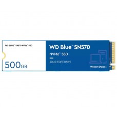 Твердотельный накопитель M.2 500Gb, Western Digital Blue SN570, PCI-E 4x (WDS500G3B0C)